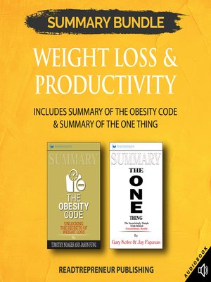 cover image of Summary Bundle: Weight Loss & Productivity